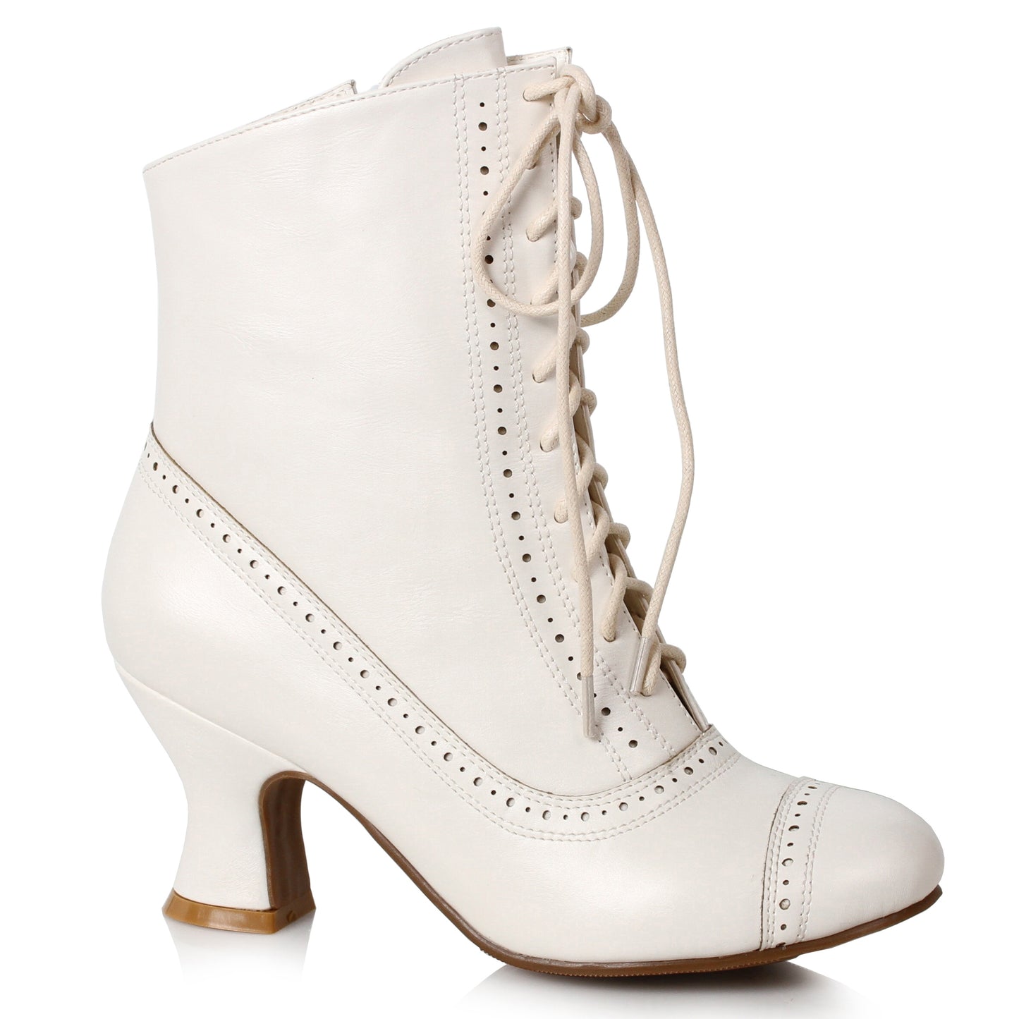 253-SARAH Ellie Shoes 2.5" Heel Victorian Bootie ANKLE BOOT 2 INCH HEEL