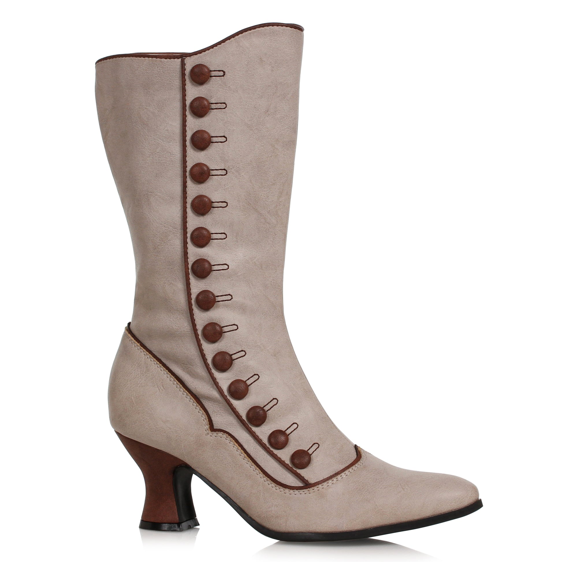 253-SONYA Ellie Shoes 2.5" Heel Women's Victorian Boot ANKLE BOOT 2 INCH HEEL