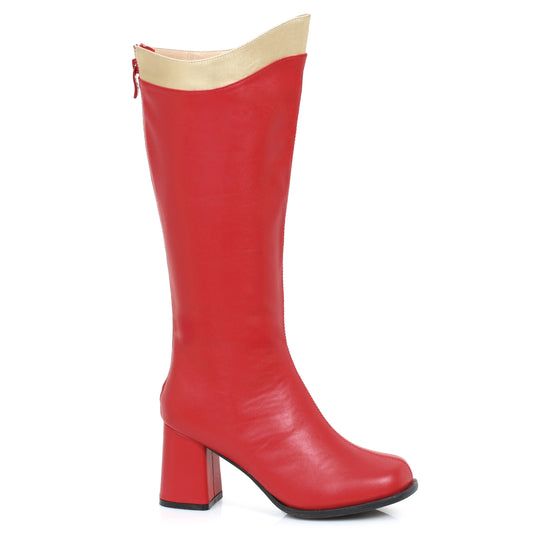 300-SUPER Ellie Shoes 3" Knee High Boot With Zipper. Womens EXTENDED S 3 INCH HEEL KNEE HIGH