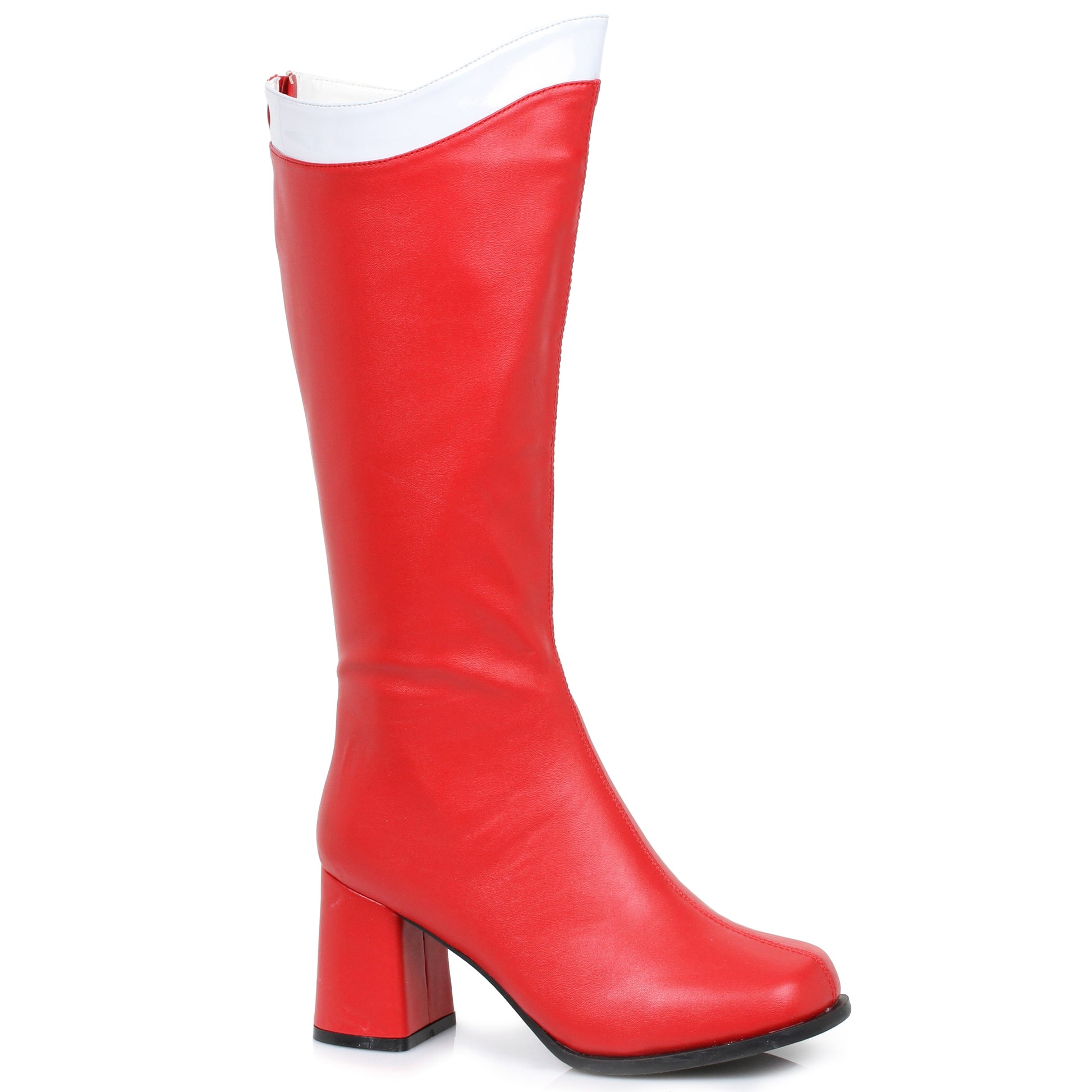 300-SUPER Ellie Shoes 3" Knee High Boot With Zipper. Womens EXTENDED S 3 INCH HEEL KNEE HIGH