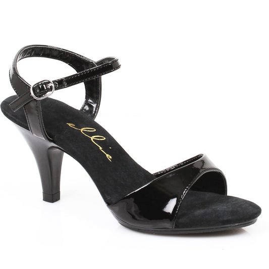 305-JULIET Ellie Shoes 3" Heel Sandal. COMPETITIO EXTENDED S 3 INCH HEEL