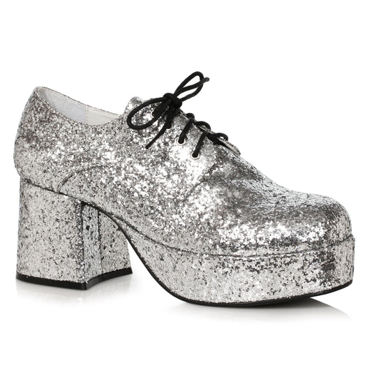 312-PATRICK 1031 Shoes 3" Heel Glitter Pimp Shoe. Mens. 3 INCH HEEL