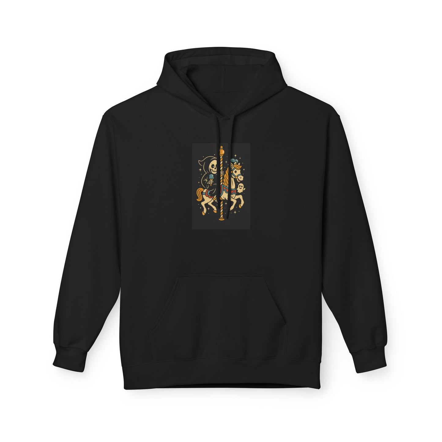 Death on the Carousel Graphic Hoodie