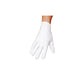 GL102 White Gloves - Roma Costume Accessories