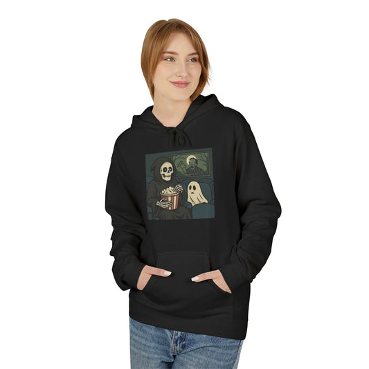 Death at a Horror Flick Graphic Hoodie
