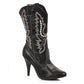 418-COWGIRL 4" Heel Ankle Cowgirl Boot.