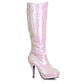 421-GILLIAN 4" MERMAID FLIP SEQUINS BOOT