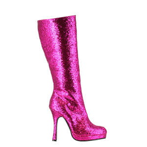 421-ZARA 4" Knee-High Boot with Glitter. Womens.