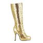 421-ZARA 4" Knee-High Boot with Glitter. Womens.