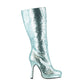 421-ZARA Ellie Shoes 4" Knee-High Boot with Glitter. Womens. EXTENDED S 4 INCH HEEL KNEE HIGH
