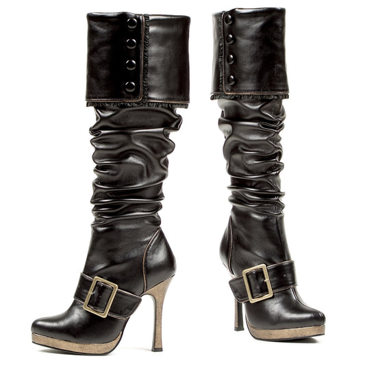 426-GRACE Ellie Shoes 4" Heel Knee High Boots. 4 INCH HEEL KNEE HIGH