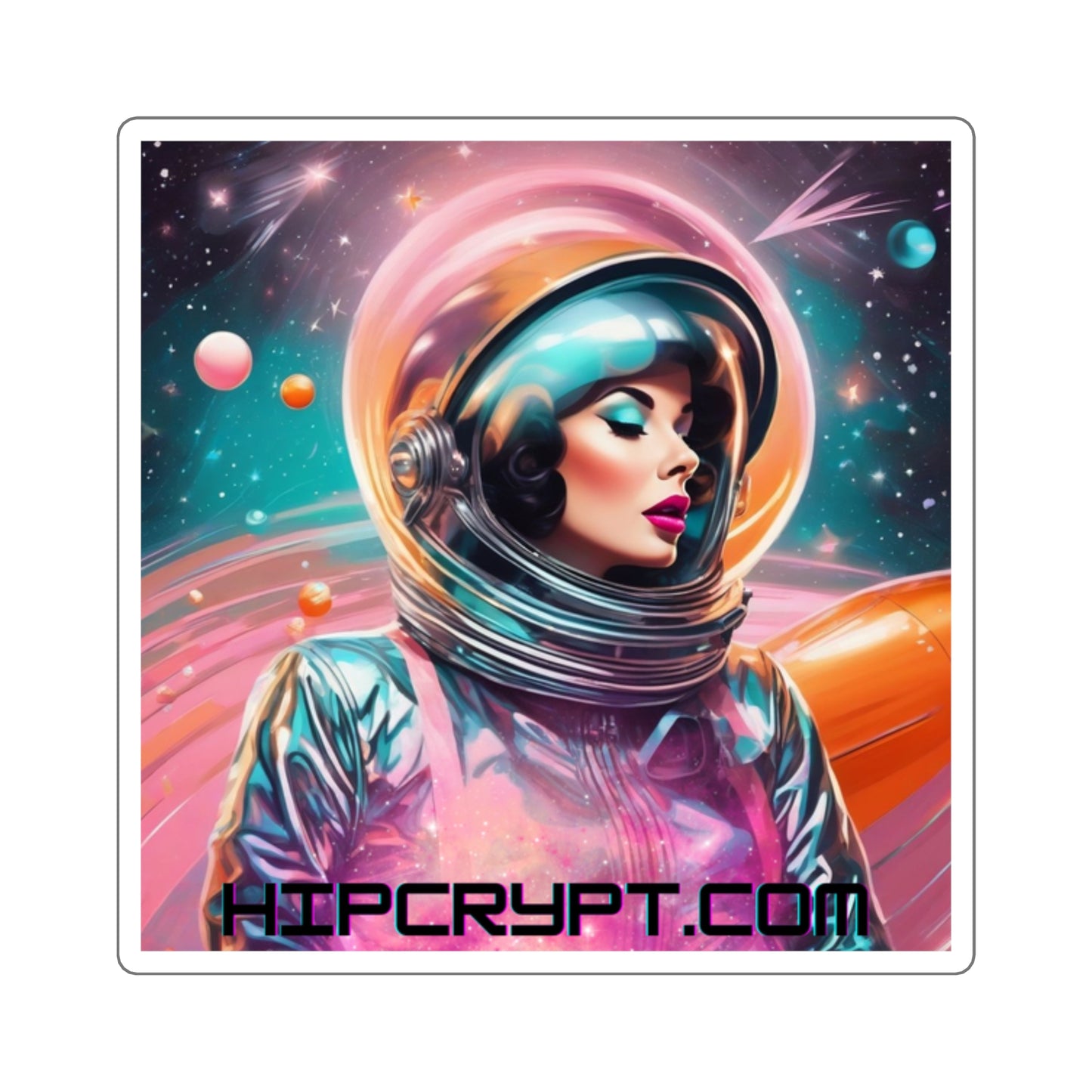 Space Cowgirl #2 Sticker