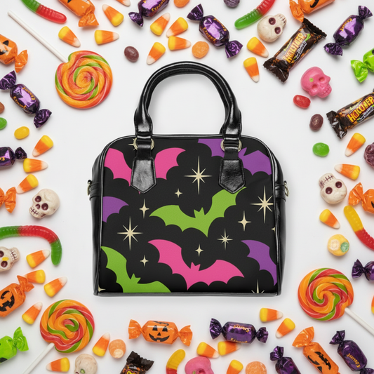Candy Bat Crossbody Handbag