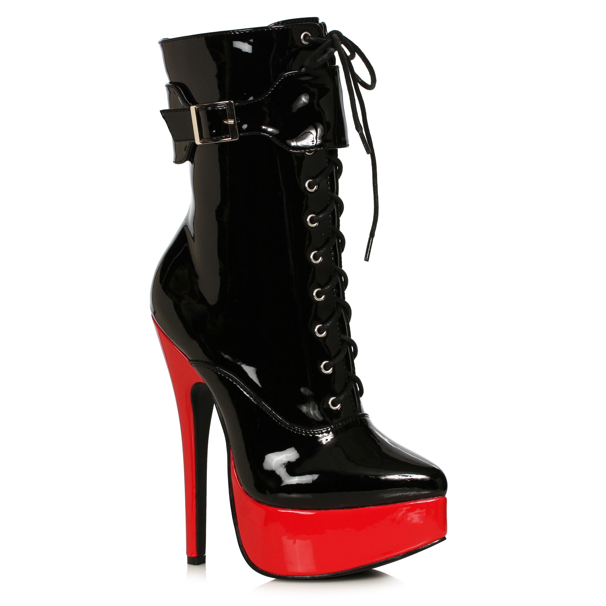 652-CONSORT Ellie Shoes 6.5" Pointed Stiletto Ankle Boot FESTIVAL ANKLE BOOT 6 INCH HEEL