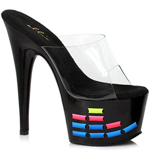 709-EQUALIZER 7" inch Mule With Neon Equalizer Pattern