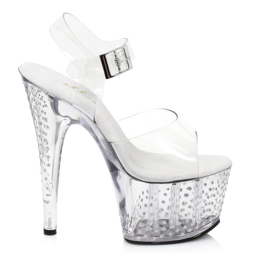 709-OLLIE Ellie Shoes 7" Inch Sandal 7 INCH HEEL SALES 7 &