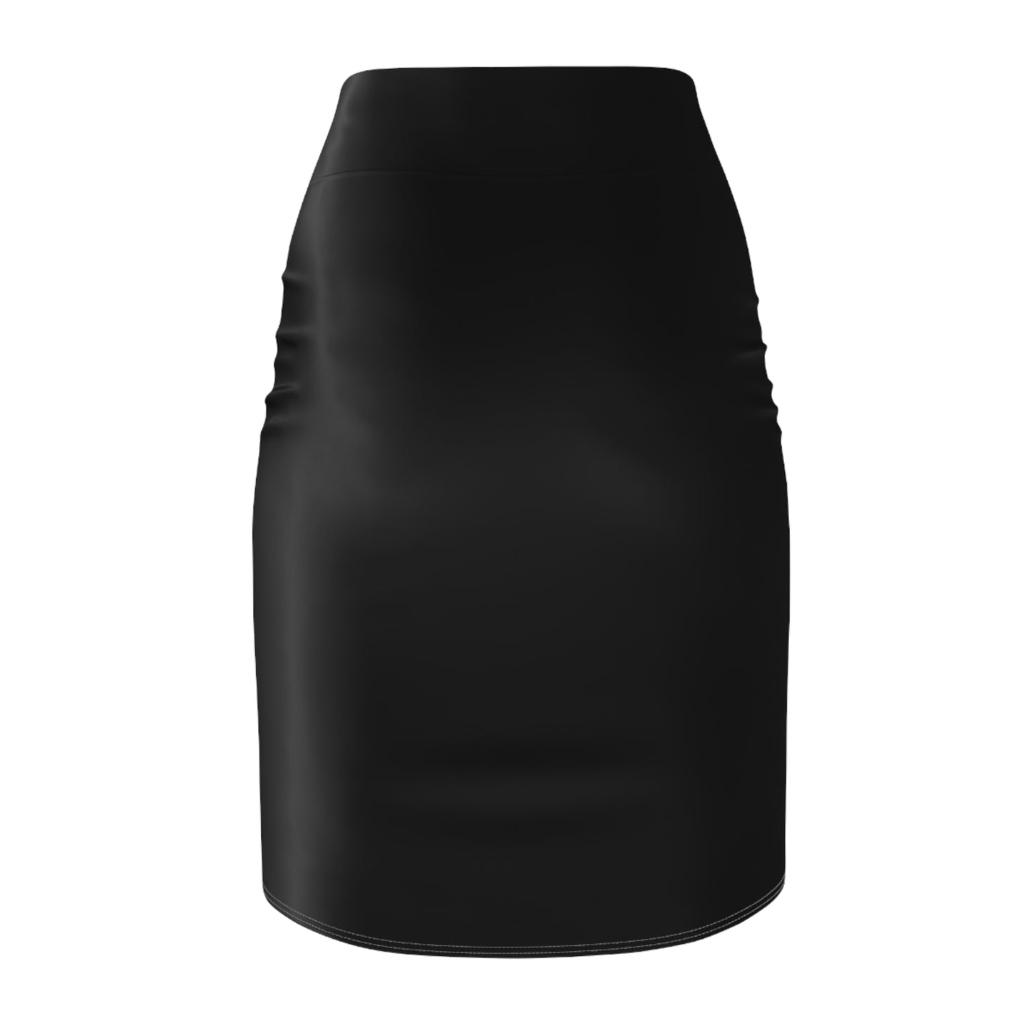 Raven Flock Gothabilly Pencil Skirt