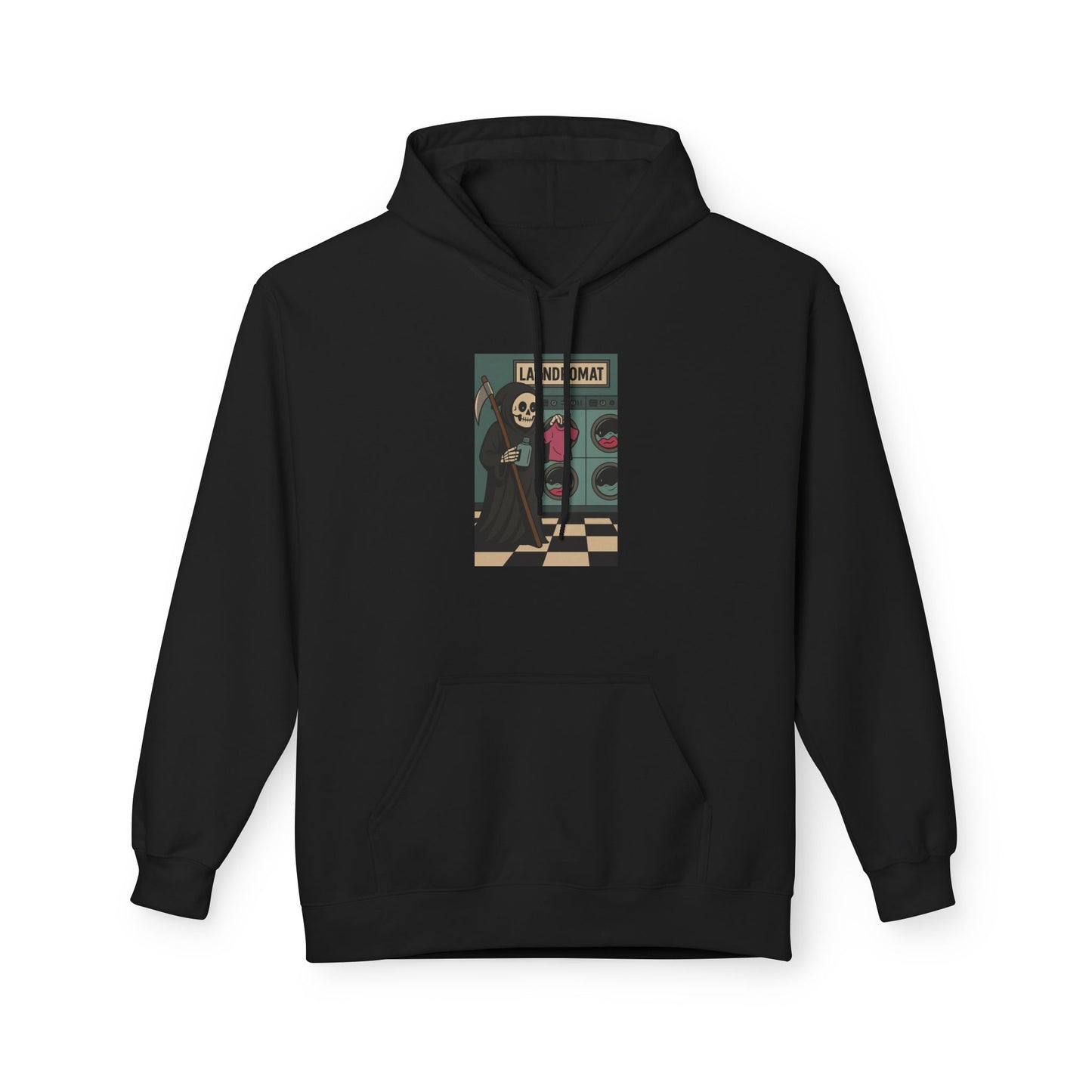 Death at the Laundromat Graphic Hoodie