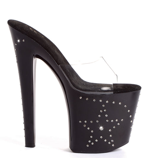 821-STAR Ellie Shoes 8" Heel  Sandal. 7 INCH HEEL SALES 7 &