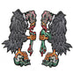 Vulture Patch Pair