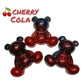 Cherry Cola Resin Bear