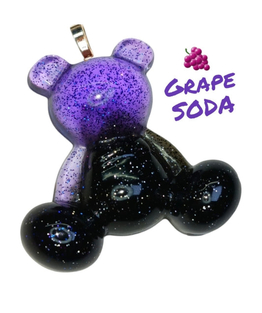 Grape Soda Resin Bear