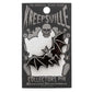 Skelli Bat Glow Enamel Pin