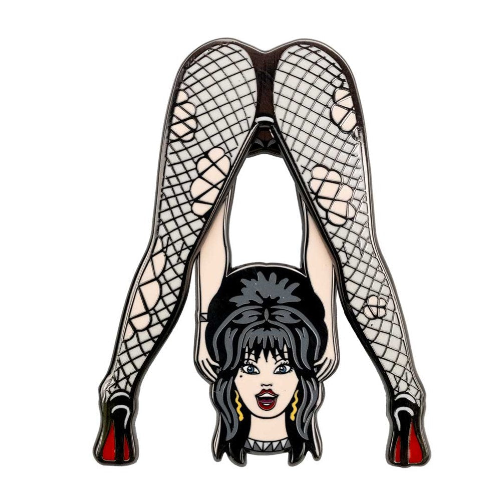 Elvira Headless Legs Moving Enamel Pin