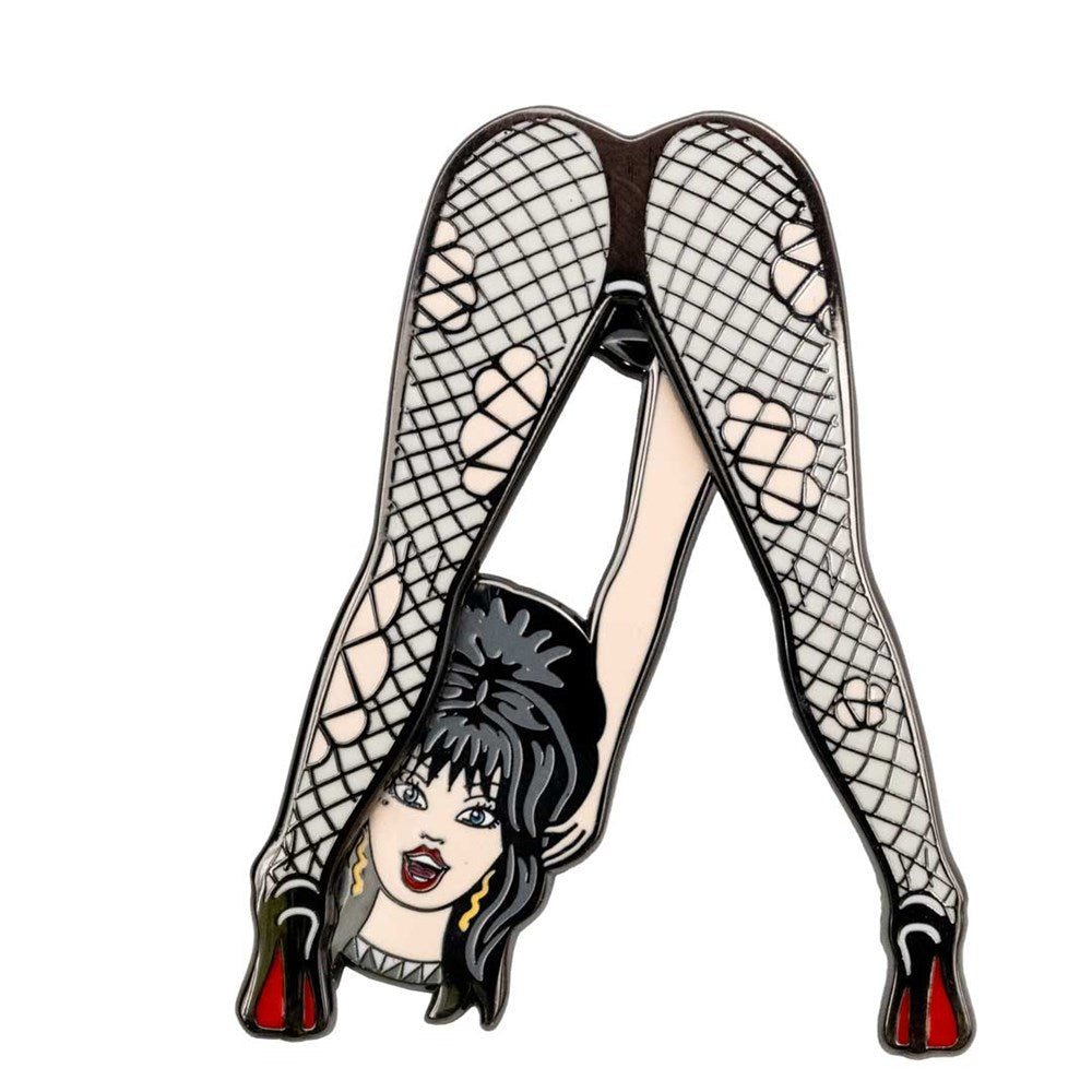 Elvira Headless Legs Moving Enamel Pin