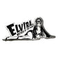 Elvira Lay Down Chrome Enamel Pin Hip Crypt Kreepsville