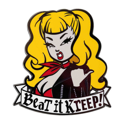 Traci Lords Beat It Kreep Viva Enamel Pin