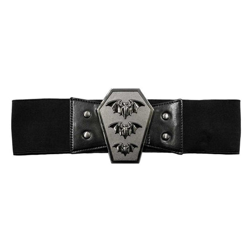 Elastic Waist Belt Bat Coffin Hip Crypt Kreepsville