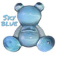 Sky Blue Resin Bear