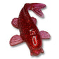 Red Sparkle Koi Fish