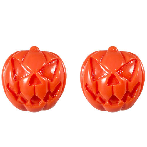 Pumpkin Orange Stud Earring