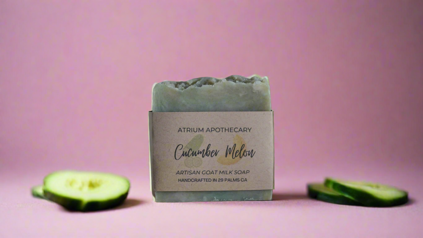 Cucumber Melon Handmade Artisan Soap
