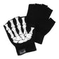 Skeleton Hand Fingerless Knit Gloves Hip Crypt Kreepsville