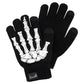 Skeleton Knit Middle Finger Full Gloves Hip Crypt Kreepsville