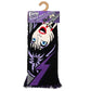 Elvira Purple Bolt Knit Scarf