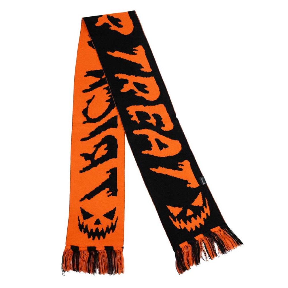 Trick Or Treat Knit Scarf