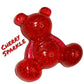 Cherry Sparkle Resin Bear