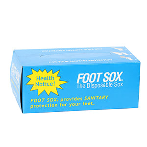 FOOTSOX One Box (144 Pieces) Try On Footsox.