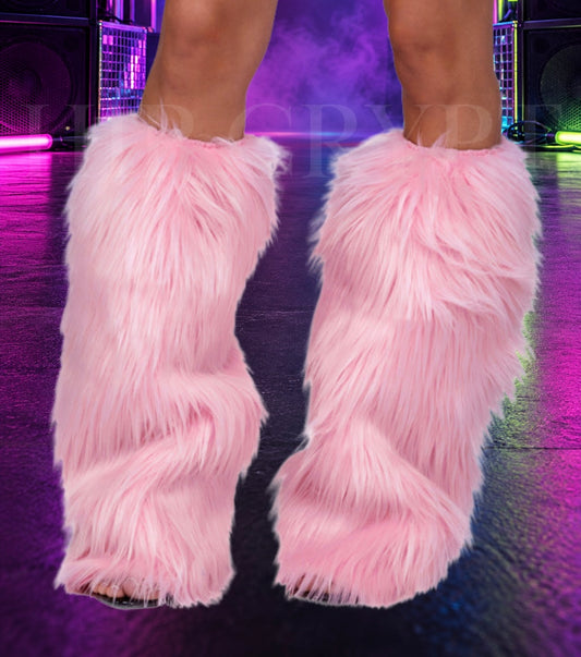 Faux-Fur Boot Covers and Leg Warmers – Roma C121