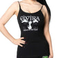 Elvira Classic Logo Web Lace Cami Top Hip Crypt Kreepsville