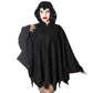 Spiderweb Embossed Web Cape