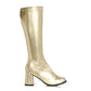 GOGO 3" Gogo Boots W/Zipper.