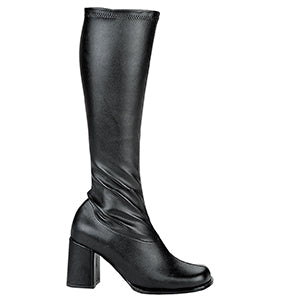 GOGO 3" Gogo Boots W/Zipper.