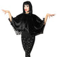 Bat Wing Velvet Grey Short Cape