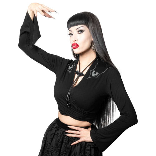 Bat County Tie Top Hip Crypt Kreepsville