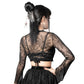 Spiderweb Mesh Tie Top